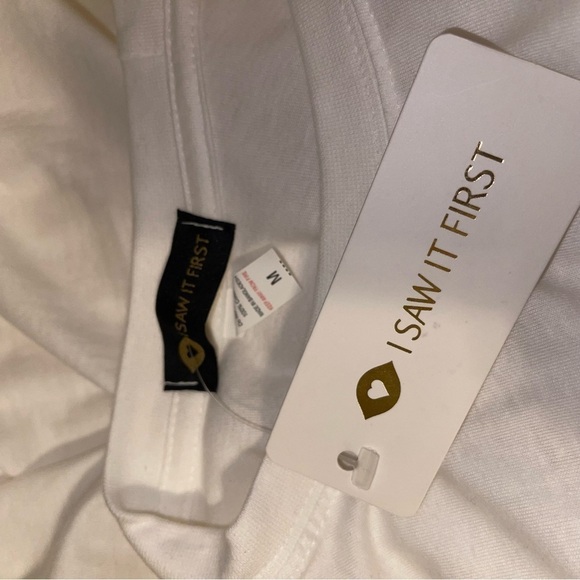 NWT I Saw It First Woman Tee Shirt Size S - Picture 5 of 5